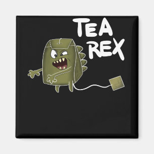 tea dinosaur magnet