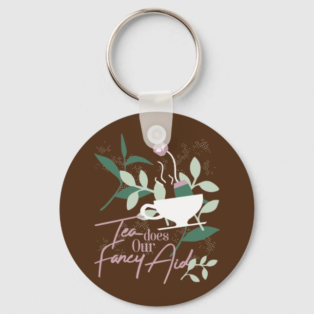 Tea does our fancy aid key ring (Front)