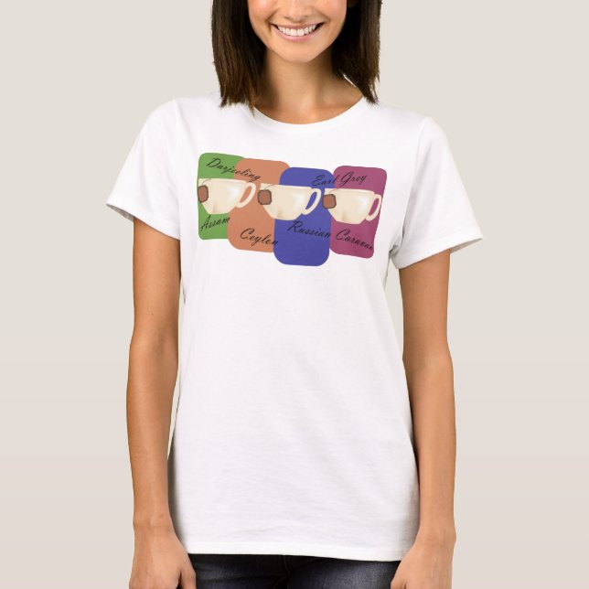 Tea Flavours T-Shirt (Front)