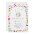 Tea Floral Watercolor Bridal Shower