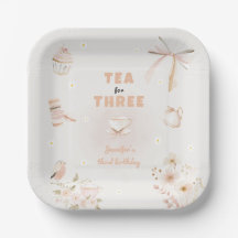 Tea for Three Birthday Tea Party for Girls