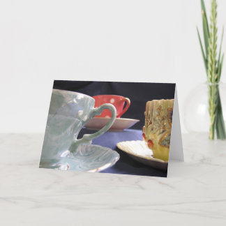 Tea for Three Card