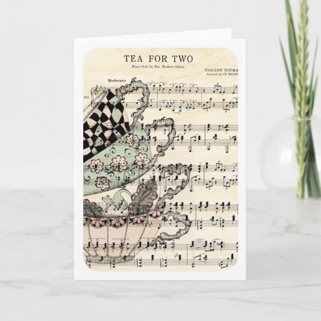 Tea for Two Card (Front)
