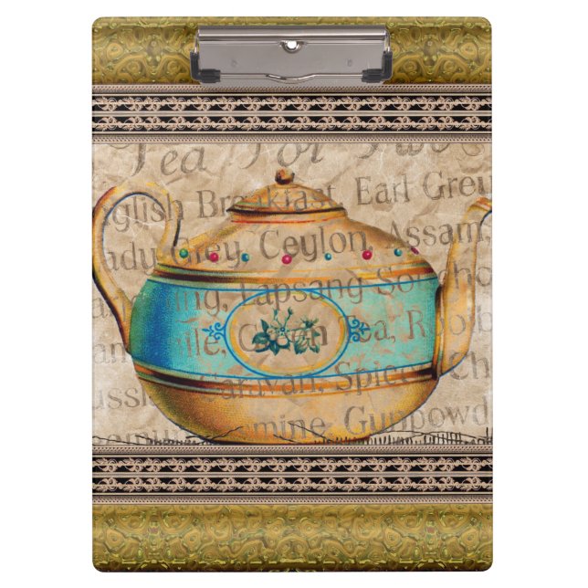 Tea for Two Clipboard (Front)