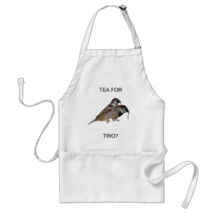 Tea for Two Sparrow Apron