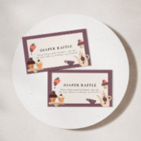 Tea for Two | Tea Party Baby Shower Diaper Raffle