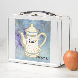 Tea? #FROMily Fandom Liu Diner Metal Lunchbox