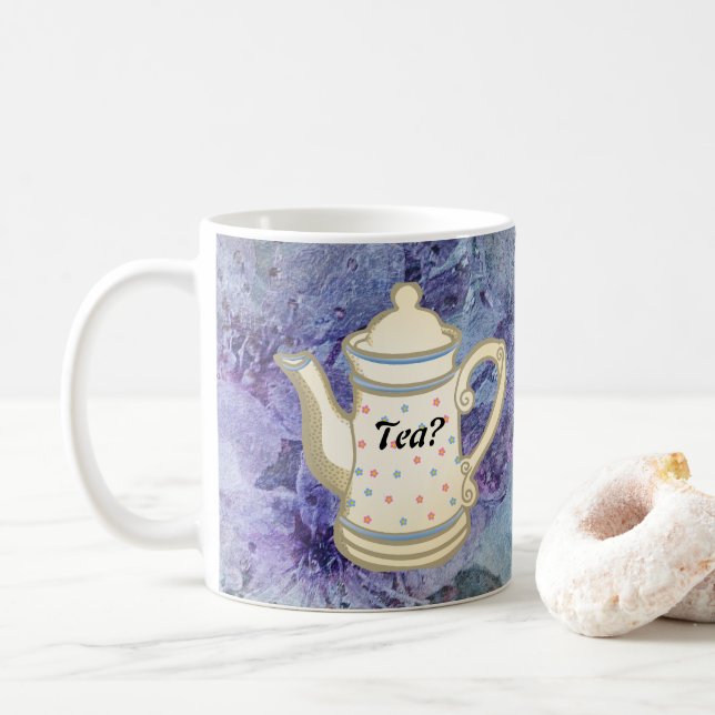 Tea? #FROMily From Fandom Liu Diner Design Coffee Mug (With Donut)