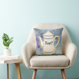 Tea? #FROMily From Fandom Liu Diner Design Cushion