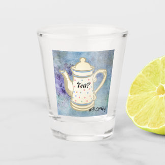 Tea? #FROMily From Fandom Liu Diner Design Shot Glass