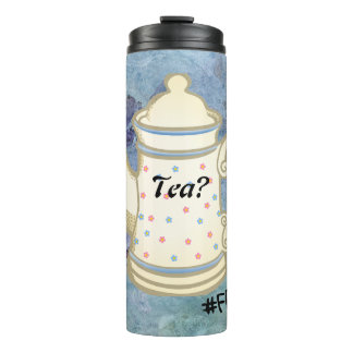 Tea? #FROMily From Fandom Liu Diner Design Thermal Tumbler