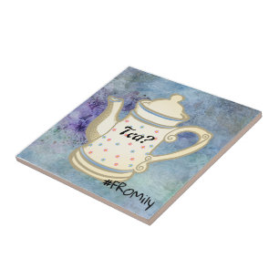 Tea? #FROMily From Fandom Liu Diner Design Tile
