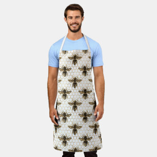 Tea Garden Bee Series Design 14 Apron