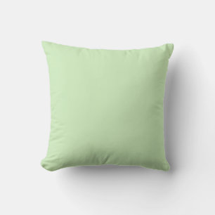 Tea Green D0F0C0 Colour - With Option to Add a Nam Cushion