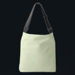 Tea Green Solid Blank Colour Crossbody Bag<br><div class="desc">Tea green solid blank colour is a light green with earth toon. 
Colourful colour that makes it suitable for many designs and solid colours.
Cheerful colour with joyful inspiration & happiness.
Hex# E1EDBD</div>
