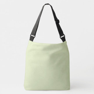 Tea Green Solid Blank Colour Crossbody Bag