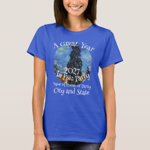 Tea HG FV LF Brunch Lunch Patio Garden 2027 Party T-Shirt