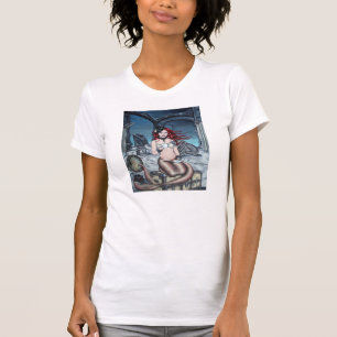 Tea in the Parlour steampunk mermaid t-shirt