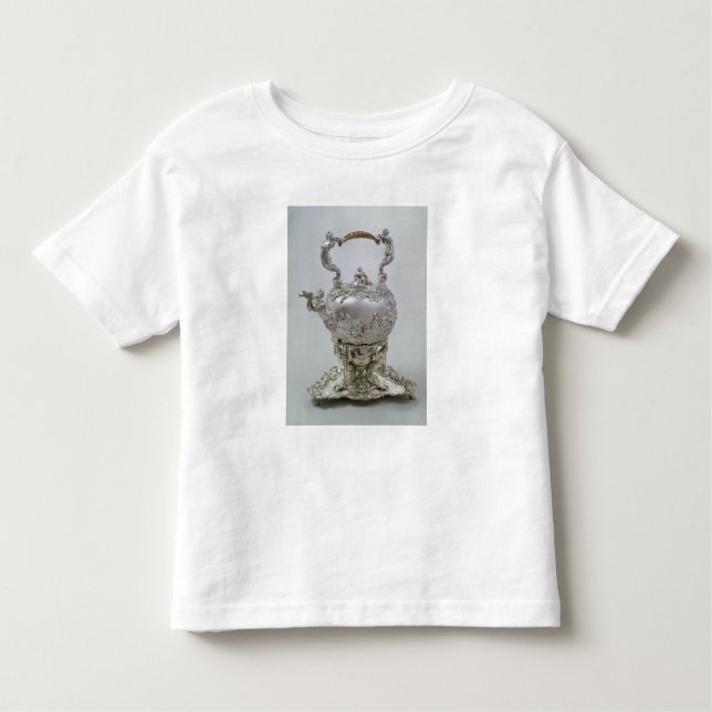 Tea kettle and stand by C.Kandler, London, 1730 Toddler T-Shirt (Front)