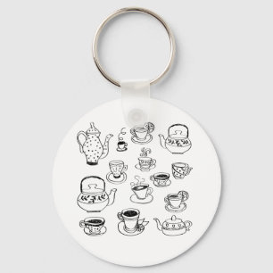Tea Key Ring