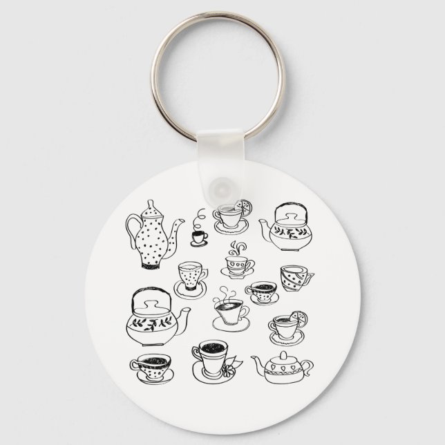 Tea Key Ring (Front)