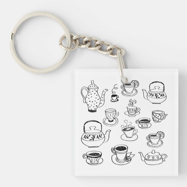 Tea Key Ring (Front)
