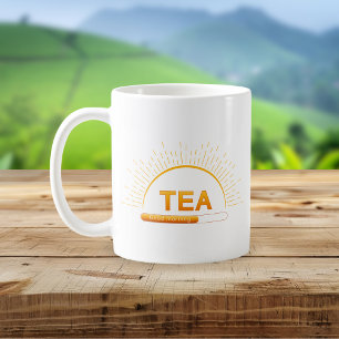 Tea Lover Good Morning Red Mug