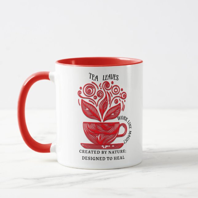 Tea Lovers Motivational Mug (Left)