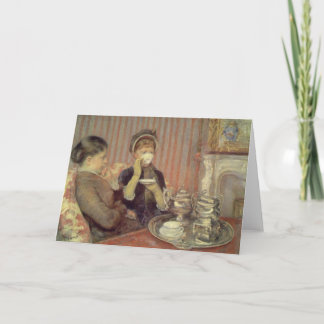 Tea, Mary Cassatt Card