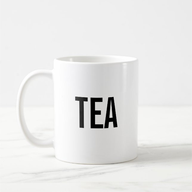 Tea minimalist mug (Left)