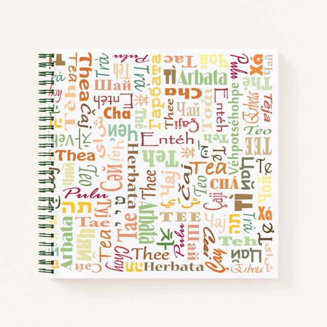 Tea Notebook (Front)