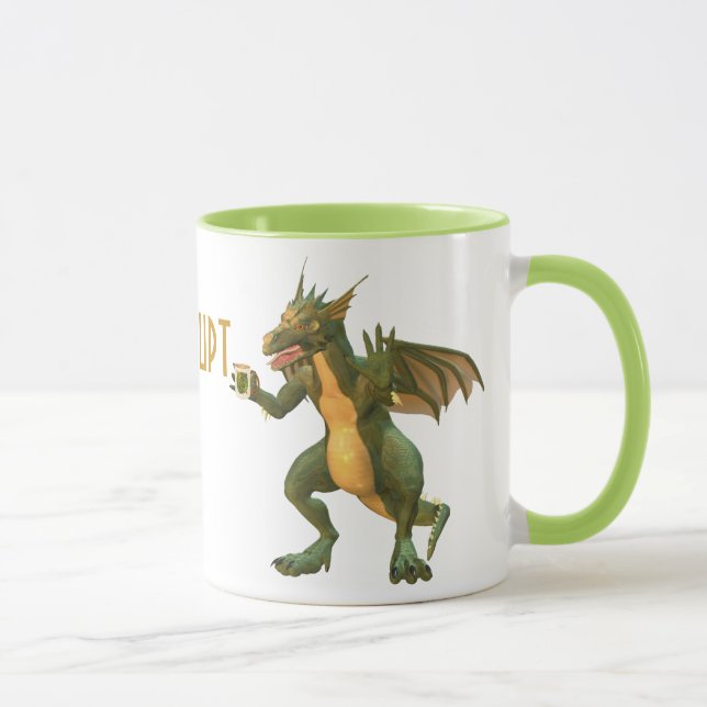 Tea or Coffee Dragon Mug (Right)