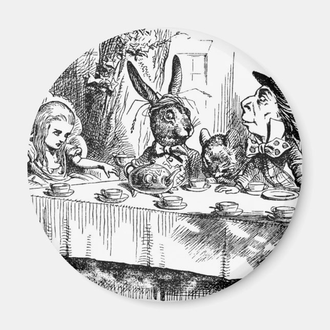 Tea Parties & Madness Magnet (Front)