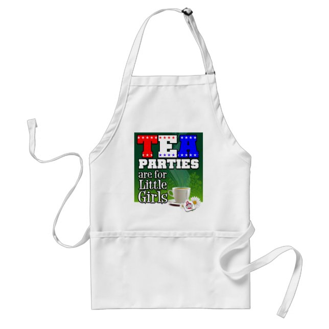 Tea Parties Standard Apron (Front)