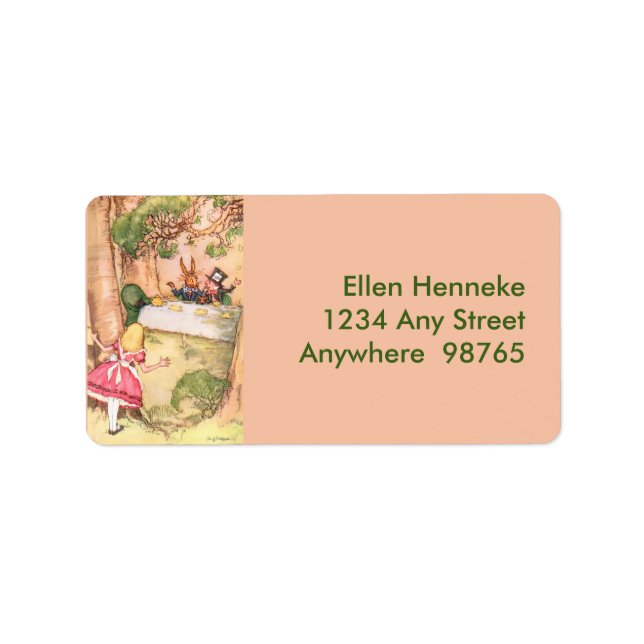 Tea Party 4 Label (Front)