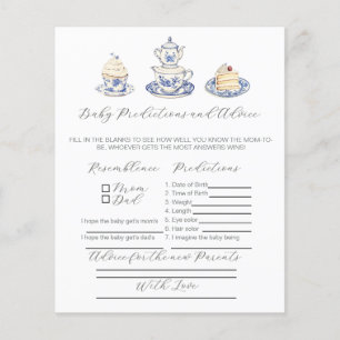 Tea party advice for new Parents Game.