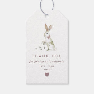 Tea Party Baby Shower Thank You Favour Gift Tags