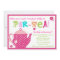 Tea Party Birthday Invitation for Girls and Dolly
