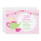Tea Party Birthday Invitations