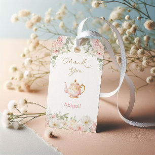 Tea Party Bridal Shower Gift Tags