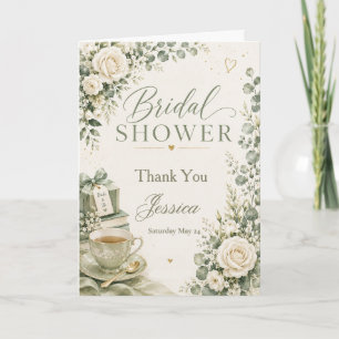 Tea Party Bridal Shower Invitation