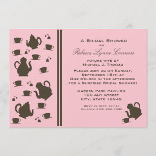 Tea Party/ Bridal Shower Invitation