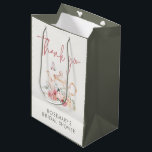 Tea Party Bridal Shower Thank You Medium Gift Bag<br><div class="desc">Tea Party Bridal Shower Thank You Medium Gift Bag. Matching items available.</div>