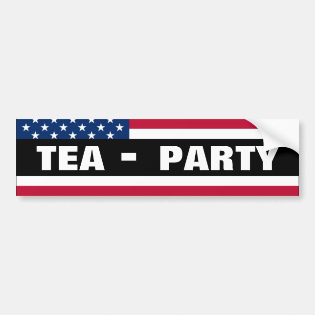 TEA-Party Bumper Sticker (Front)