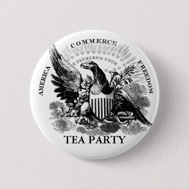 TEA PARTY BUTTON (Front)