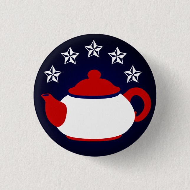 Tea Party Button (Front)