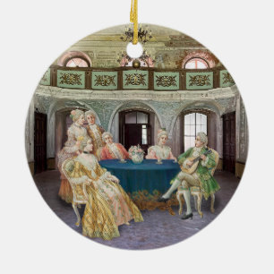 Tea Party Ceramic Tree Decoration