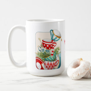 Tea Party Christmas Coffee Mug