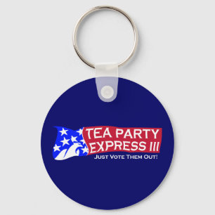 Tea Party Express III Key Ring