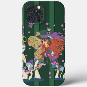 Tea Party Fairy, Vintage Watch, and Mushrooms iPhone 13 Pro Max Case